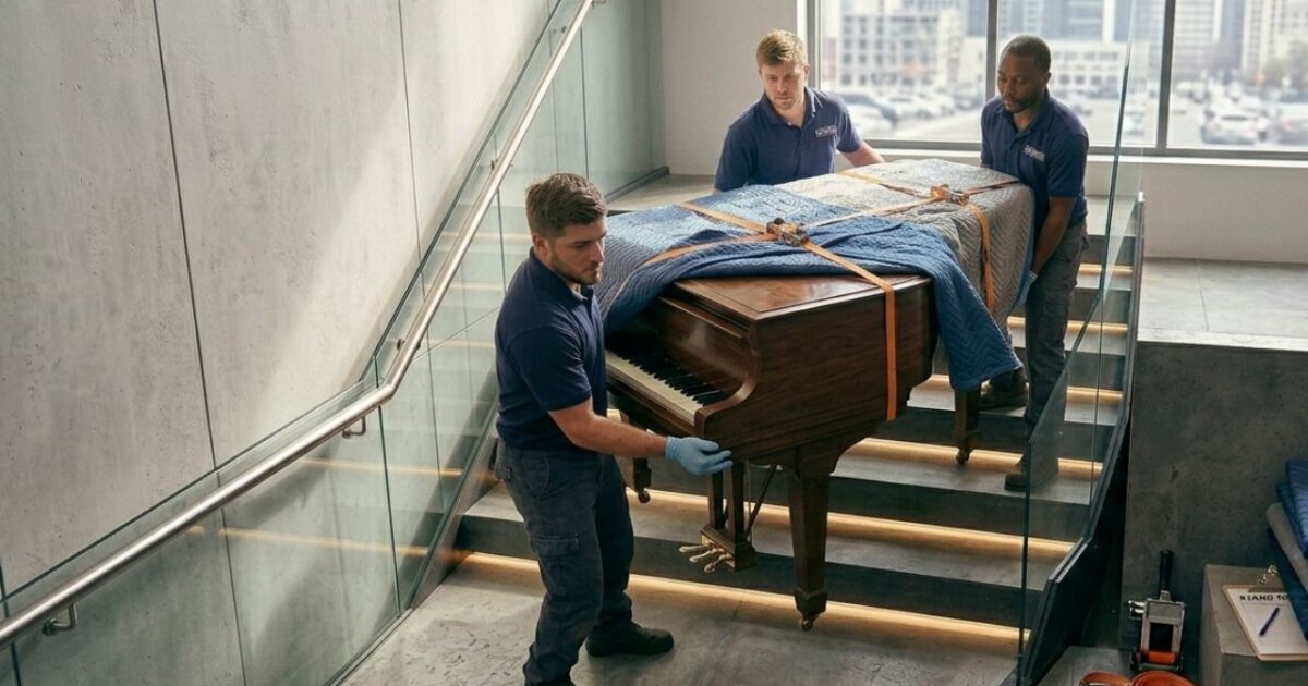 How Piano Movers Safely Transport Upright and Grand Pianos